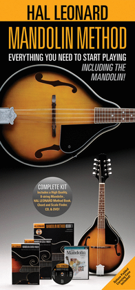 Book cover for Hal Leonard Mandolin Method Pack
