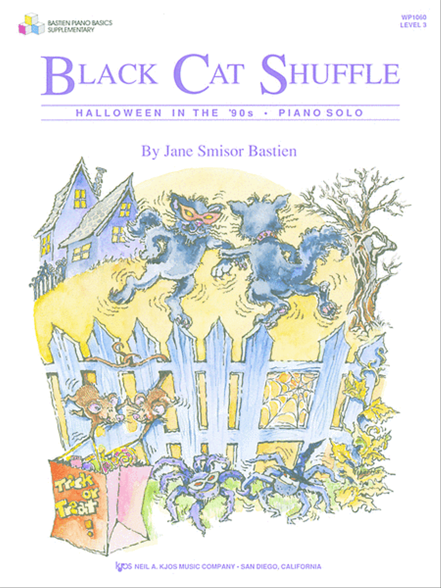 Black Cat Shuffle Piano Method scores gallery preview page 1