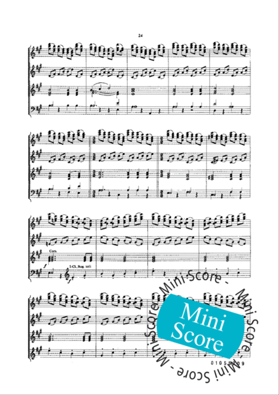 La Grande Paque Russe Concert Band scores gallery preview page 26