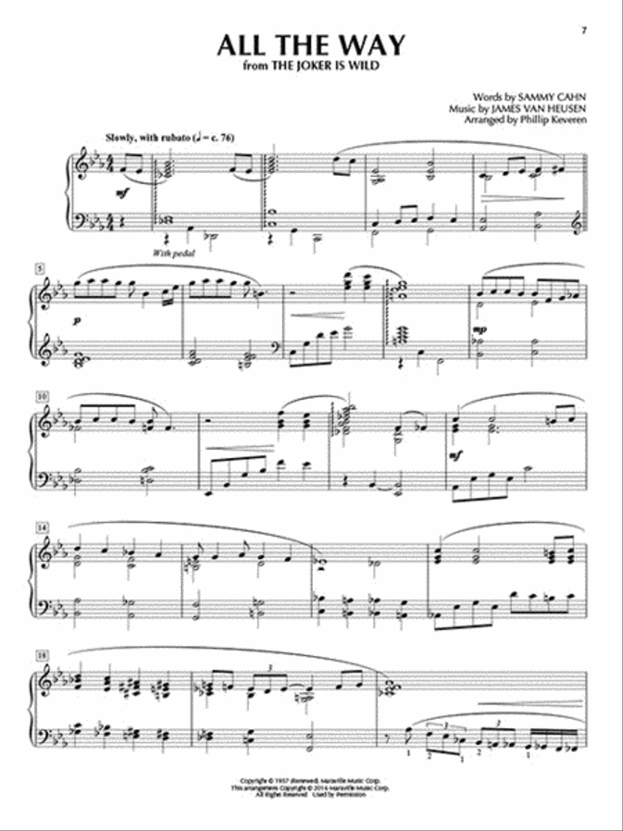 The Great American Songbook Piano Solo scores gallery preview page 4