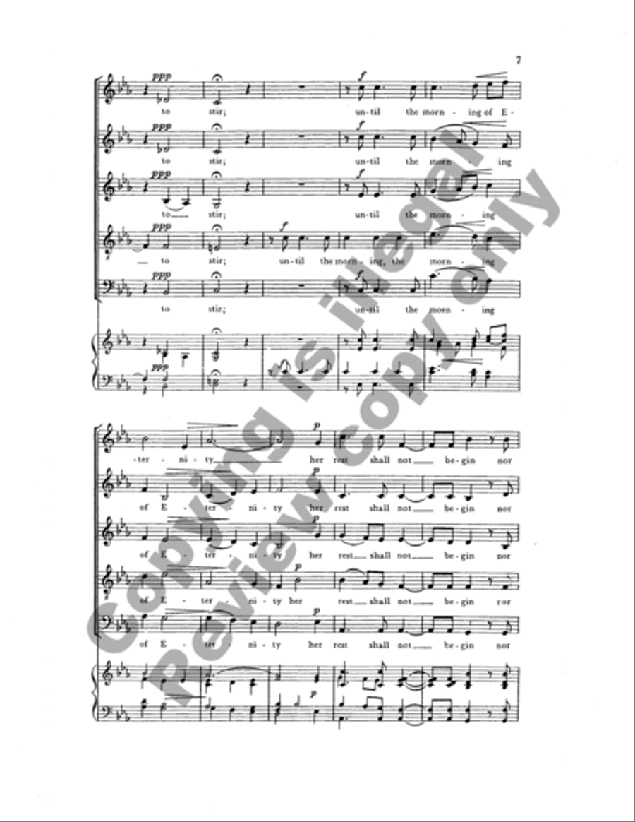 Rest (Choral Score) Rest (Choral Score) SSATB scores gallery preview page 14