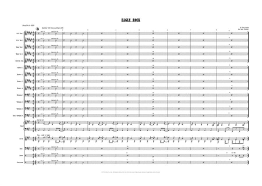 Eagle Rock Jazz Ensemble scores gallery preview page 1