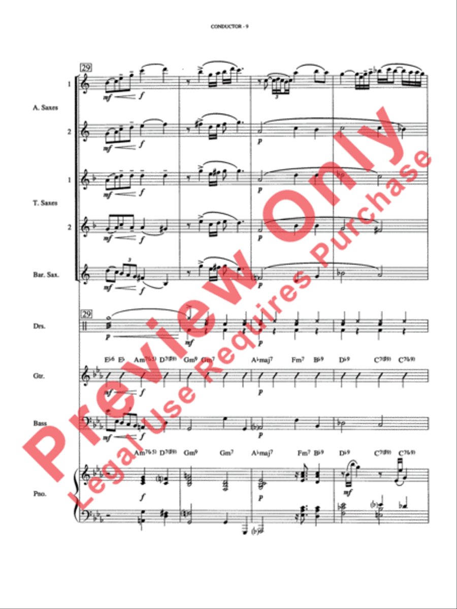 Over the Rainbow Over the Rainbow Small Ensemble scores gallery preview page 10