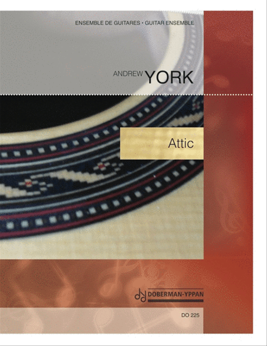 Attic (9 guit.) Guitar Ensemble scores gallery preview page 1