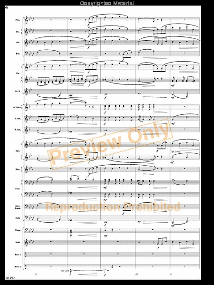 Remembering Yesterdays Remembering Yesterdays Concert Band scores gallery preview page 5