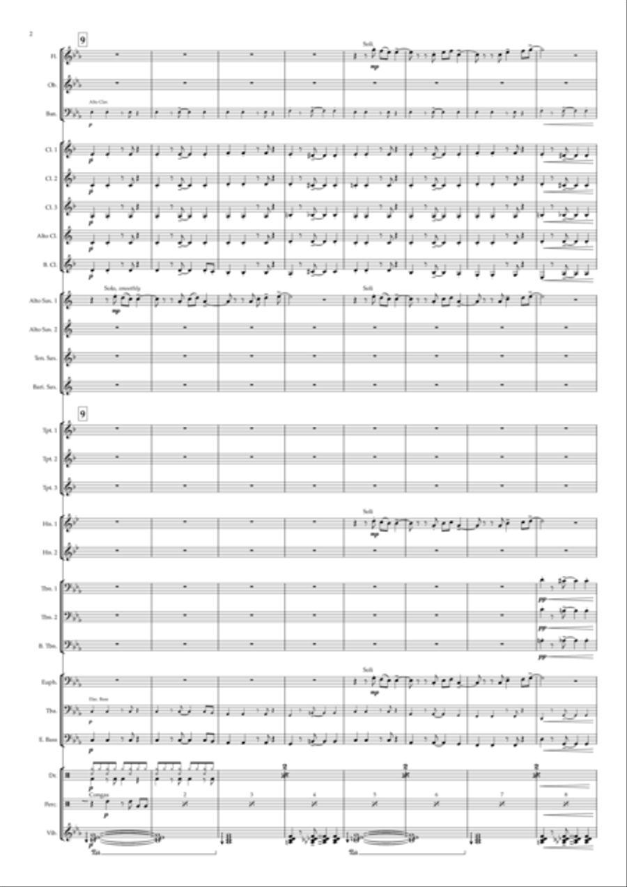 Running Concert Band scores gallery preview page 2