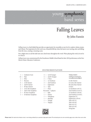 Falling Leaves: Score