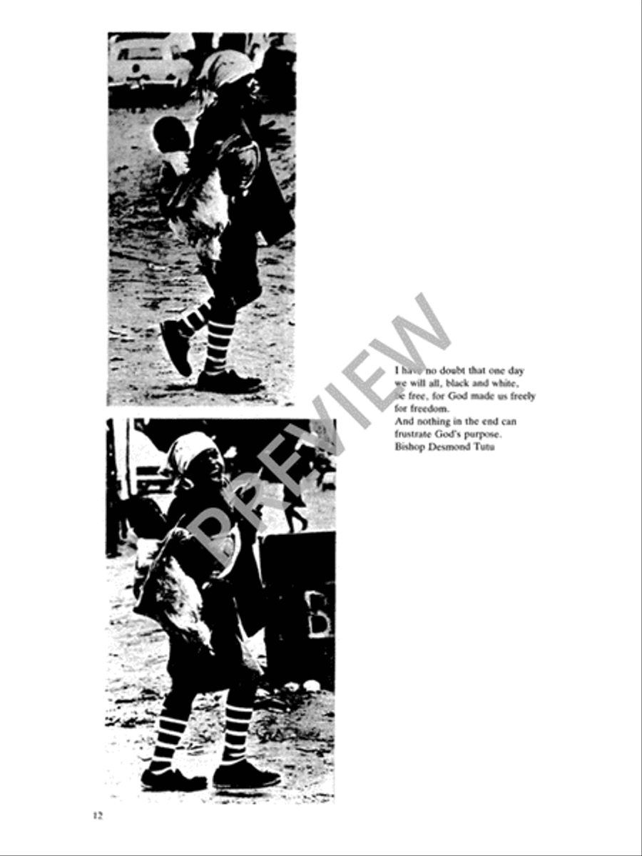 Freedom Is Coming (Book) Choir scores gallery preview page 12