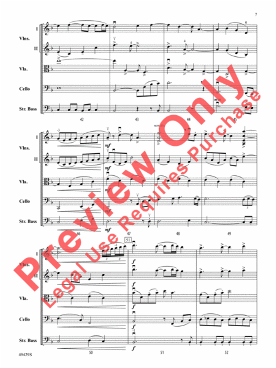 LuminoCity String Orchestra scores gallery preview page 8