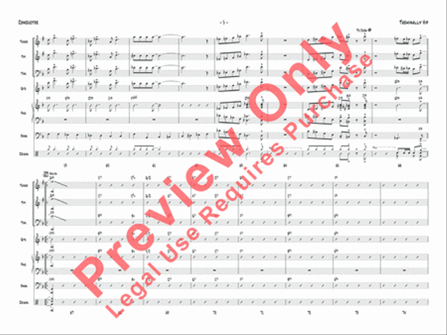 Terminally Hip Terminally Hip Jazz Ensemble scores gallery preview page 18
