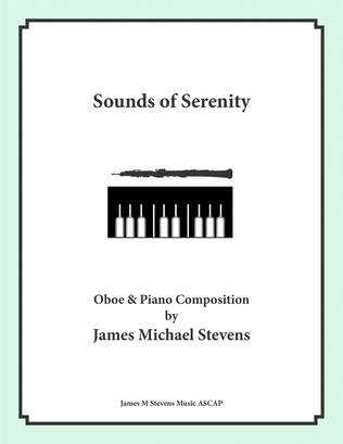 Book cover for Sounds of Serenity - Oboe & Piano