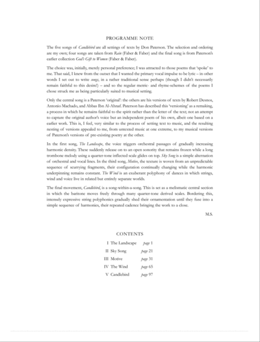 Candlebird Baritone Voice scores gallery preview page 2