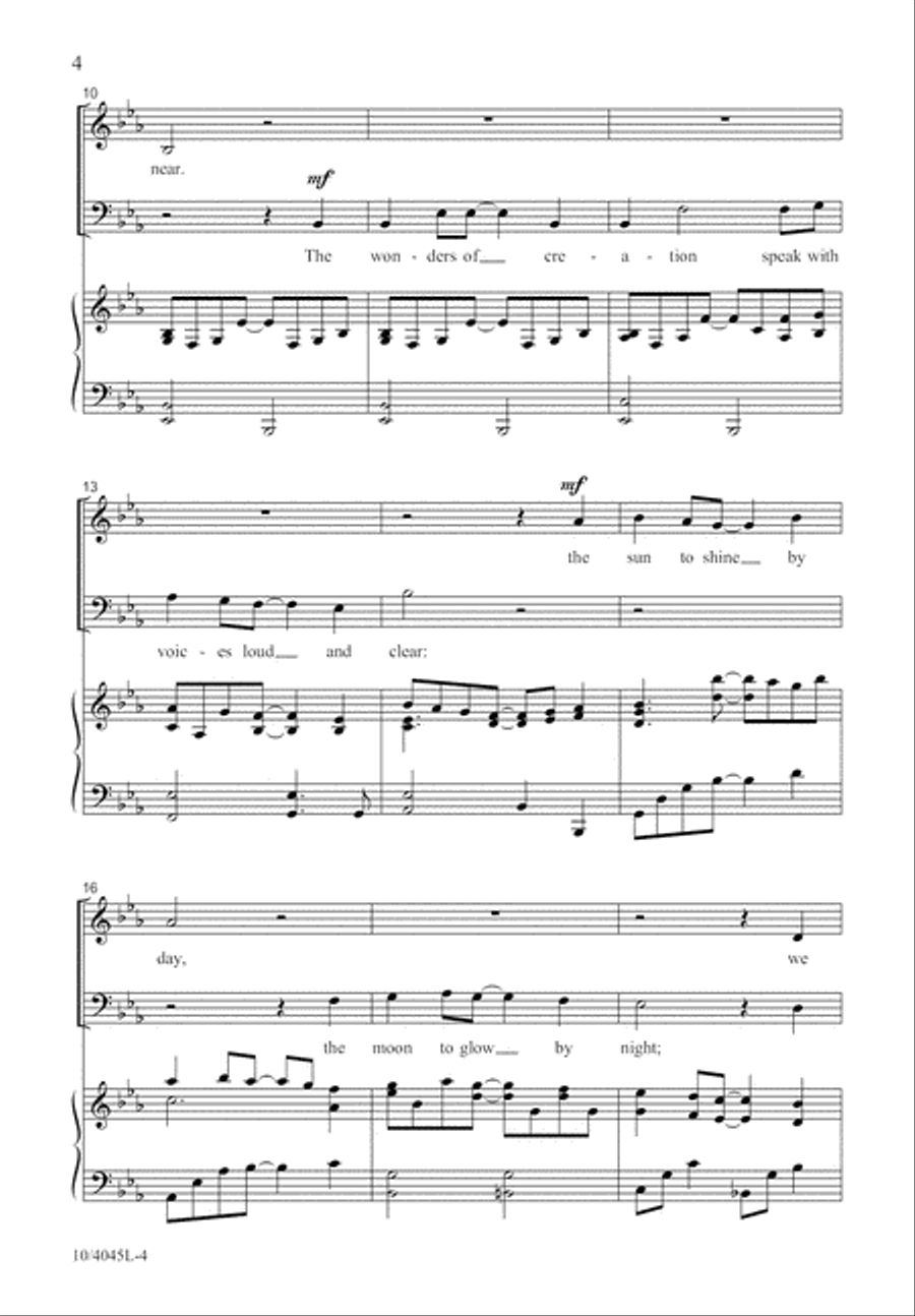Simple Thanks Simple Thanks 2-Part scores gallery preview page 4