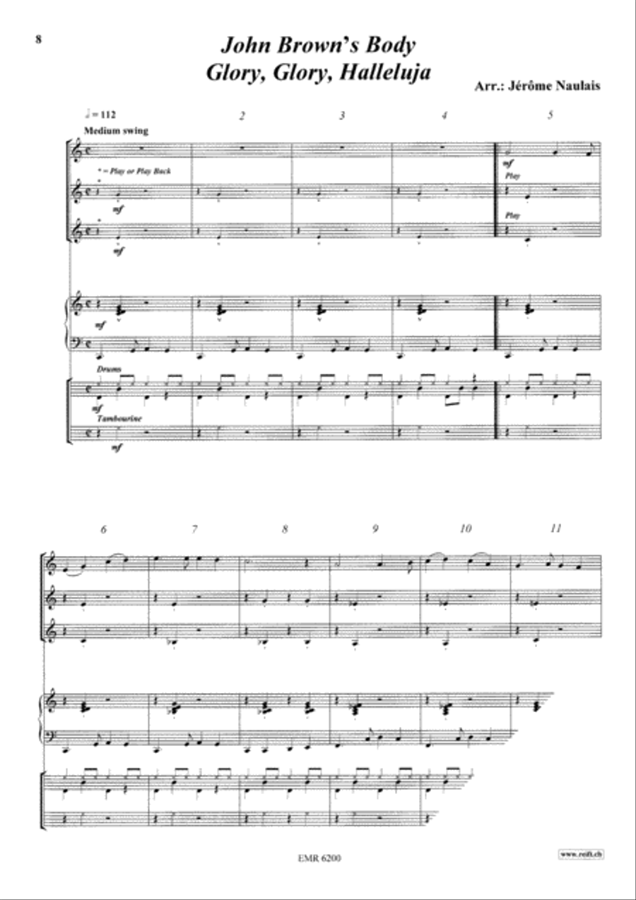 Album Volume 10 Trumpet Trio scores gallery preview page 5