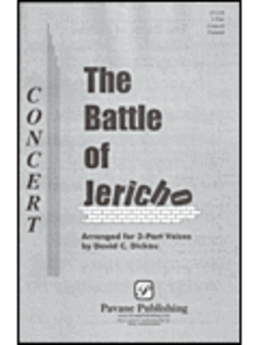 The Battle of Jericho 2-Part scores gallery preview page 1