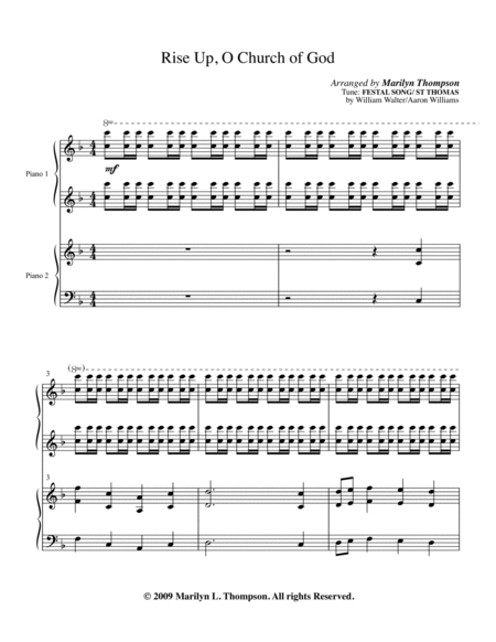 Rise Up, O Church of God--Duo Piano (Keyboard).pdf image number null
