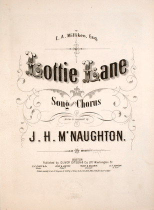 Lottie Lane. Song and Chorus