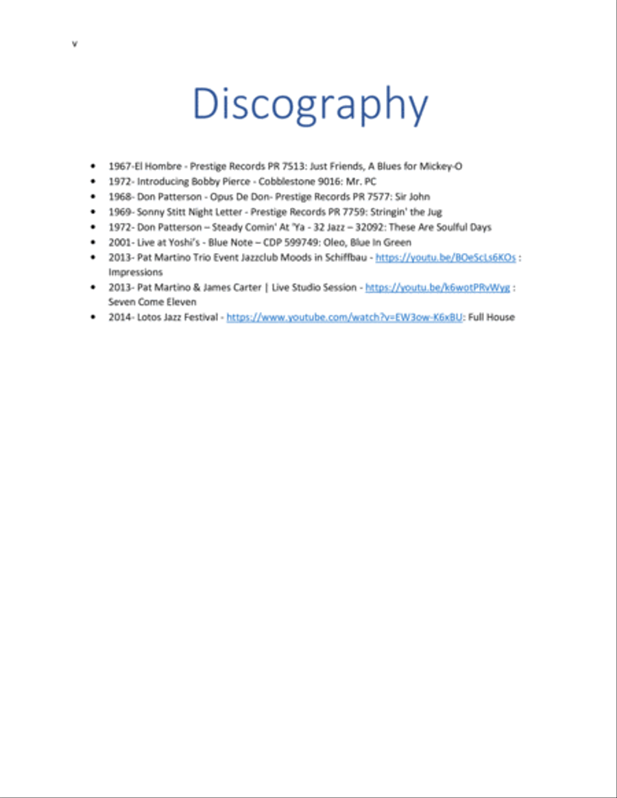 The Rhythm Guitar Style of Pat Martino Electric Guitar scores gallery preview page 5