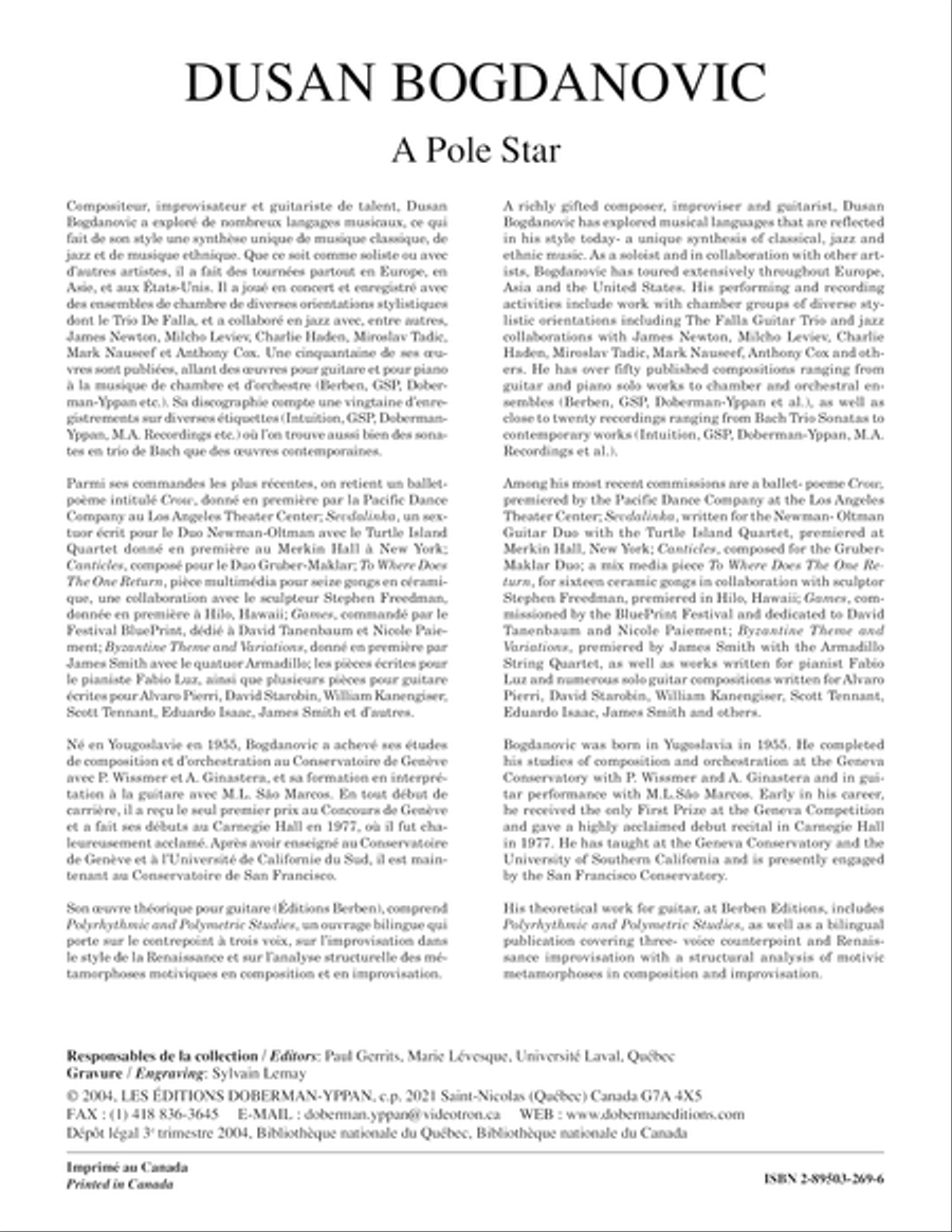 A Pole Star A Pole Star Cello scores gallery preview page 1