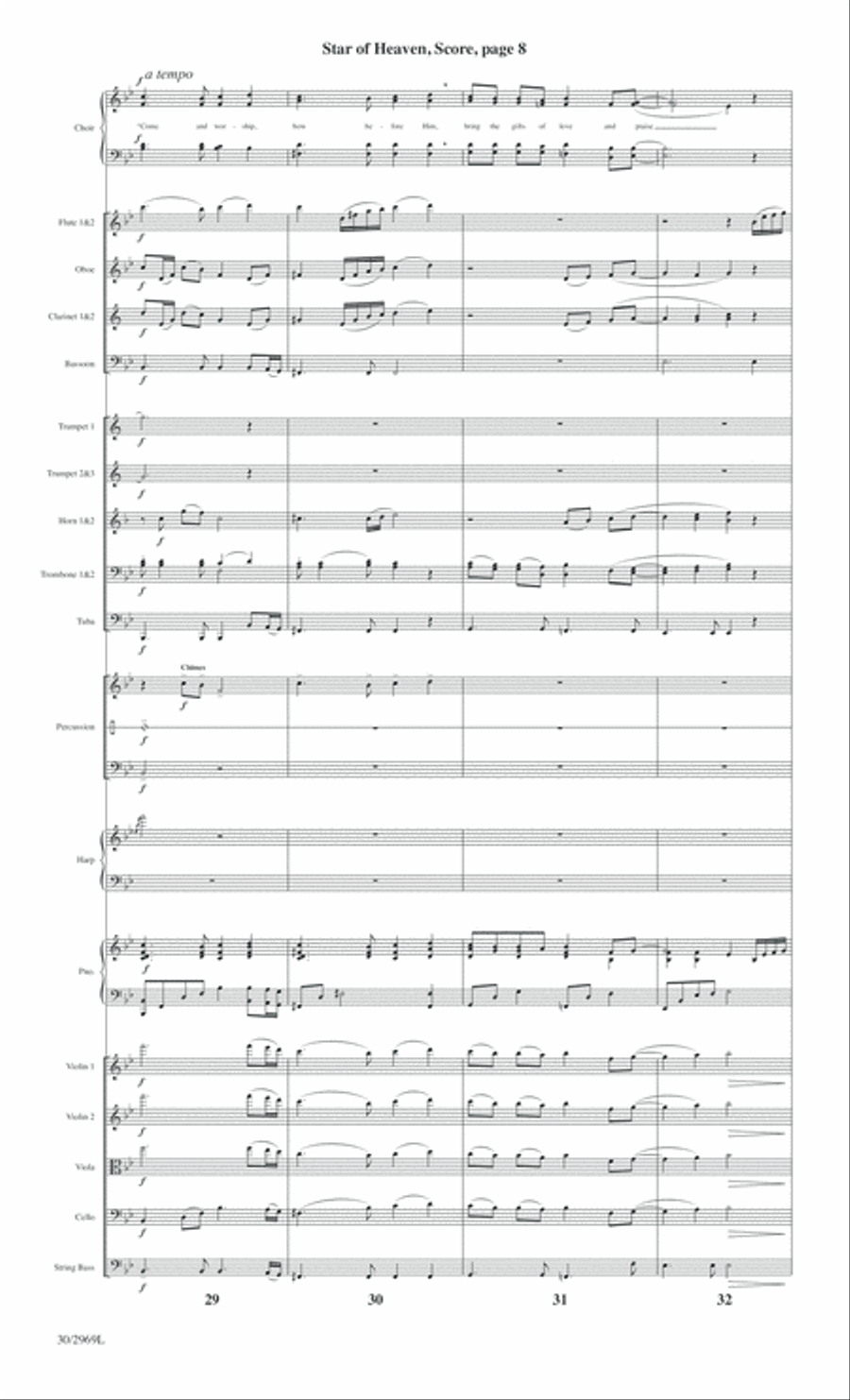 The Heart of Christmas - Full Score Choir scores gallery preview page 176