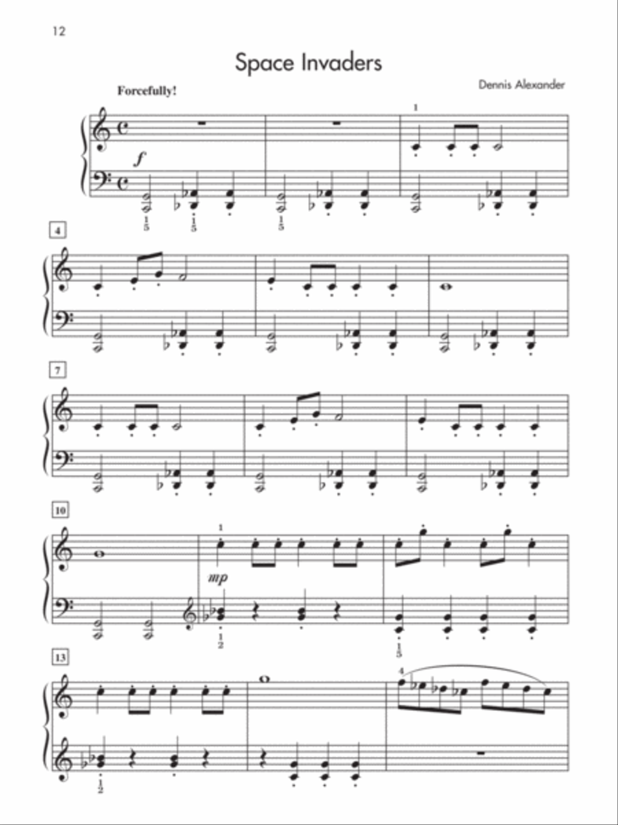 Especially for Boys Easy Piano scores gallery preview page 4