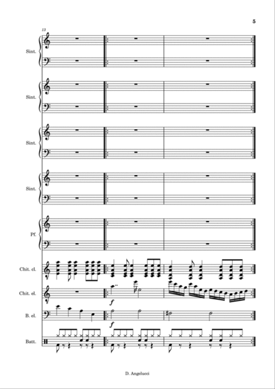 LOST IN MY MIND Bass Guitar scores gallery preview page 6