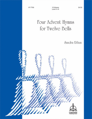 Book cover for Four Advent Hymns for Twelve Bells
