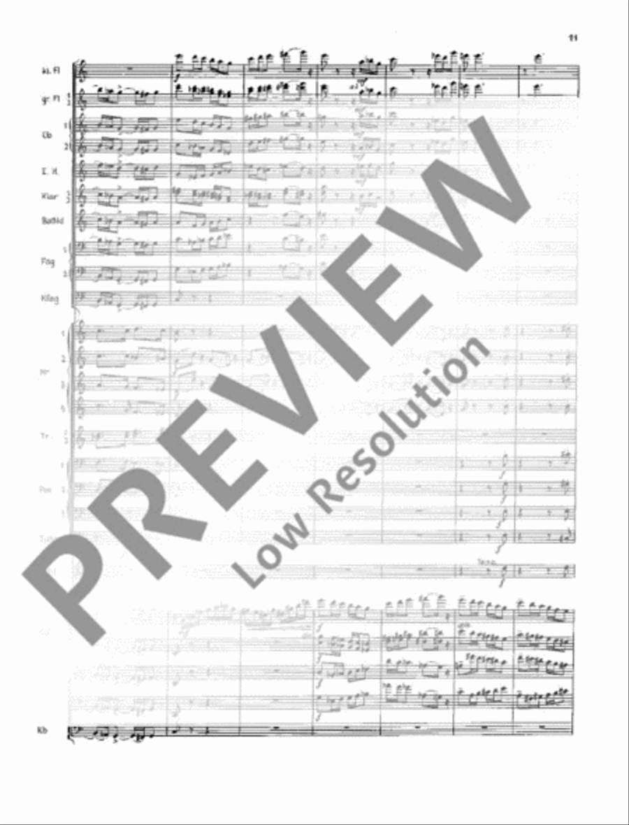 Symphonic Metamorphosis Orchestra scores gallery preview page 14