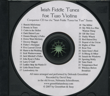 Irish Fiddle Tunes for Two CD