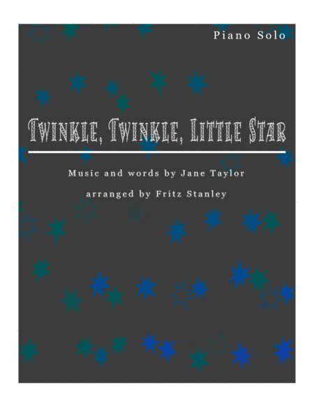 Twinkle, Twinkle, Little Star - Piano Solo image number null