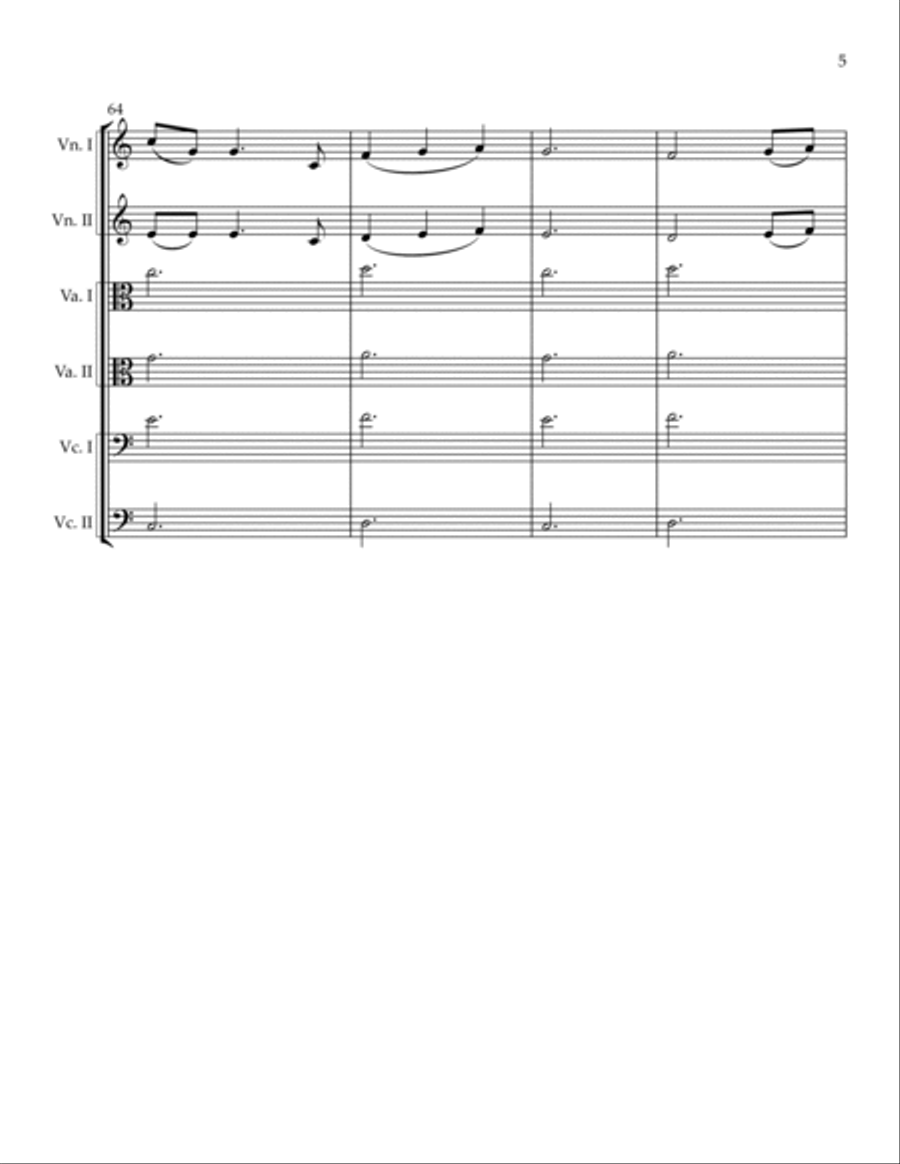 The Sand And The Foam The Sand And The Foam Cello scores gallery preview page 5