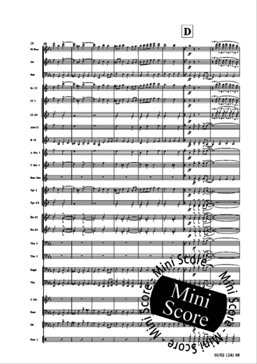 New Baroque Suite New Baroque Suite Concert Band scores gallery preview page 34