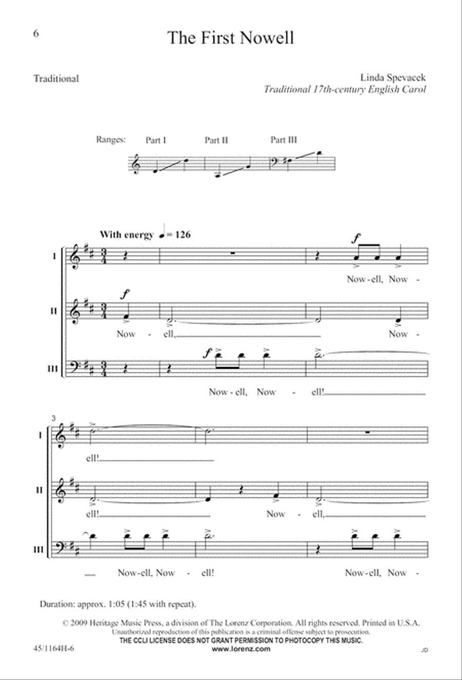 A-Caroling We Go! 3-Part scores gallery preview page 6