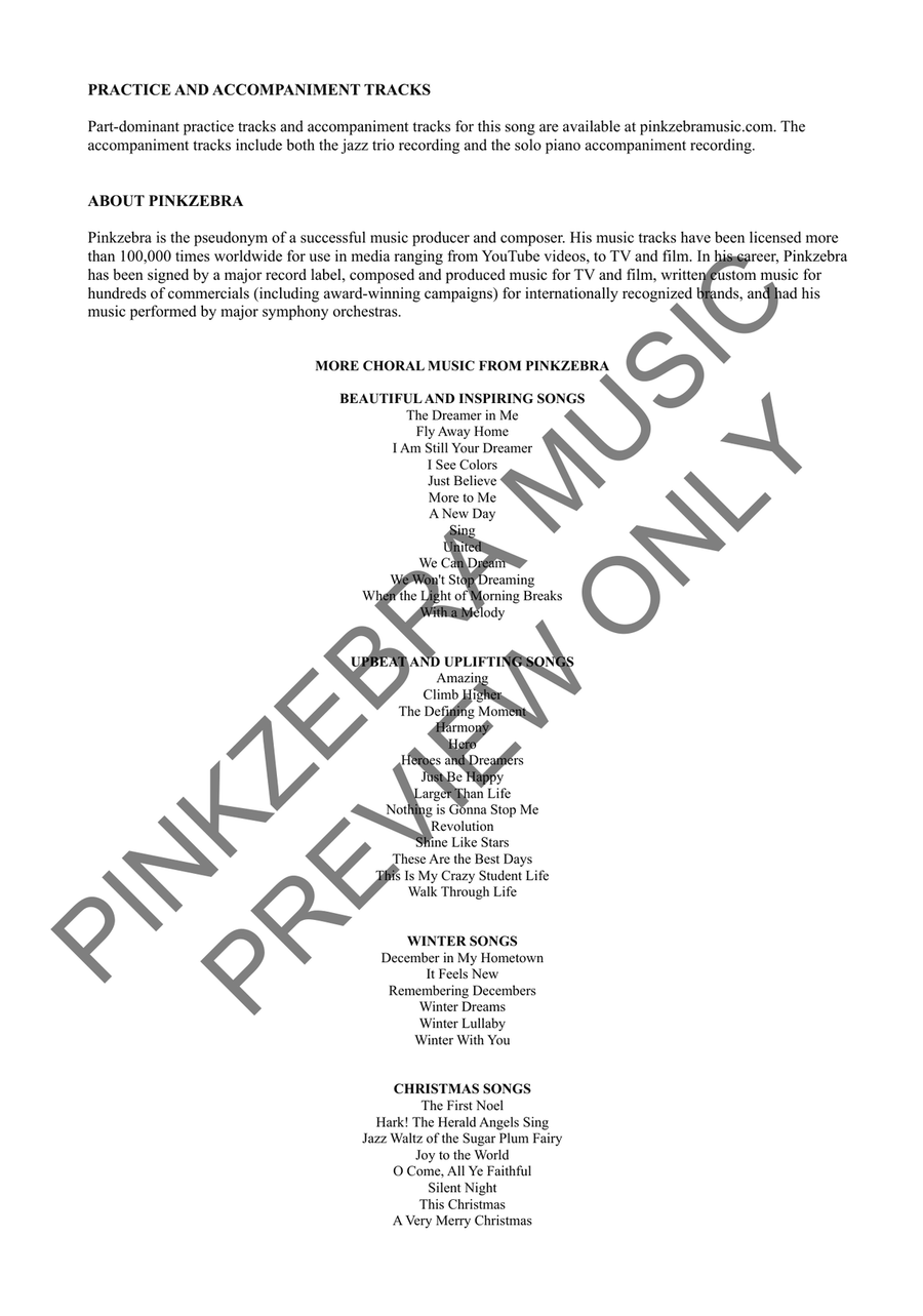 Jazz Waltz of the Sugar Plum Fairy (SSA) SSA scores gallery preview page 3
