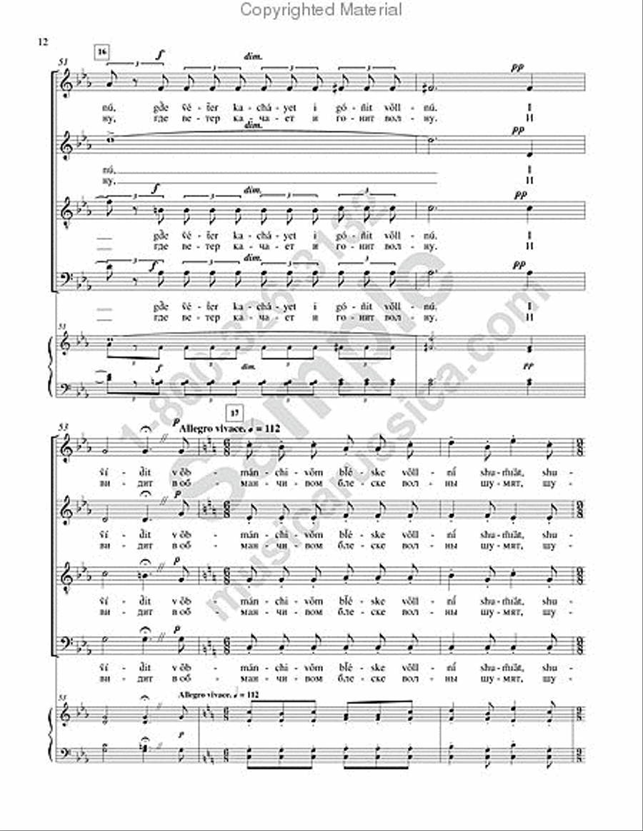 The Ruins of the Tower 4-Part scores gallery preview page 11