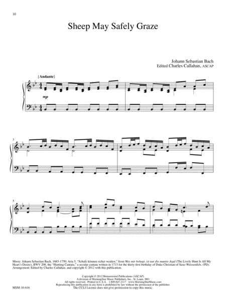 Wedding Classics - Music for Manuals image number null