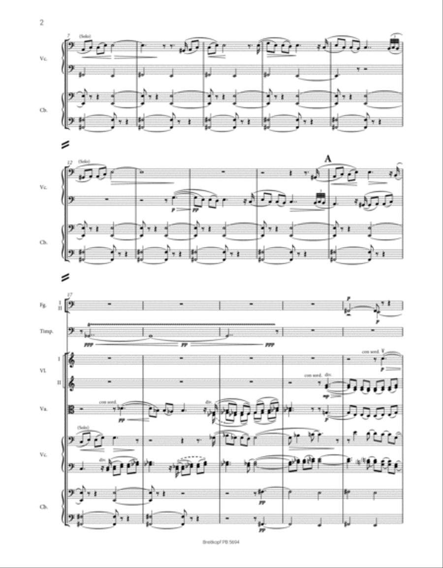Symphony No. 4 Op. 63 Symphony No. 4 Op. 63 Orchestra scores gallery preview page 3