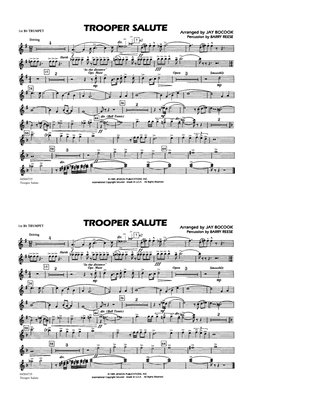 Trooper Salute - 1st Bb Trumpet