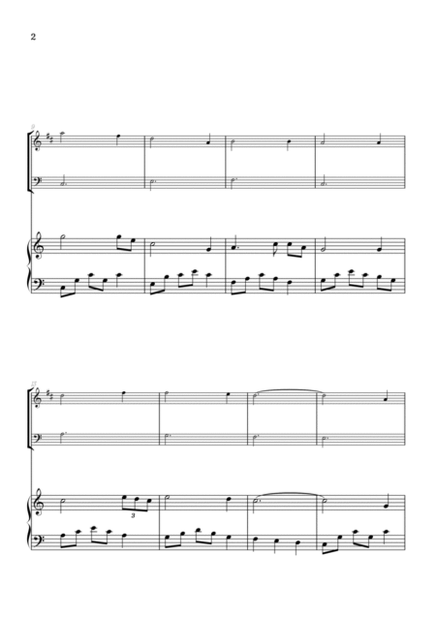 Amazing Grace • super easy trumpet and trombone sheet music w/ intermediate piano accomp image number null
