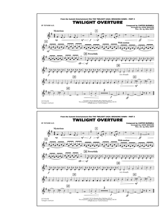 Twilight Overture - Bb Tenor Sax