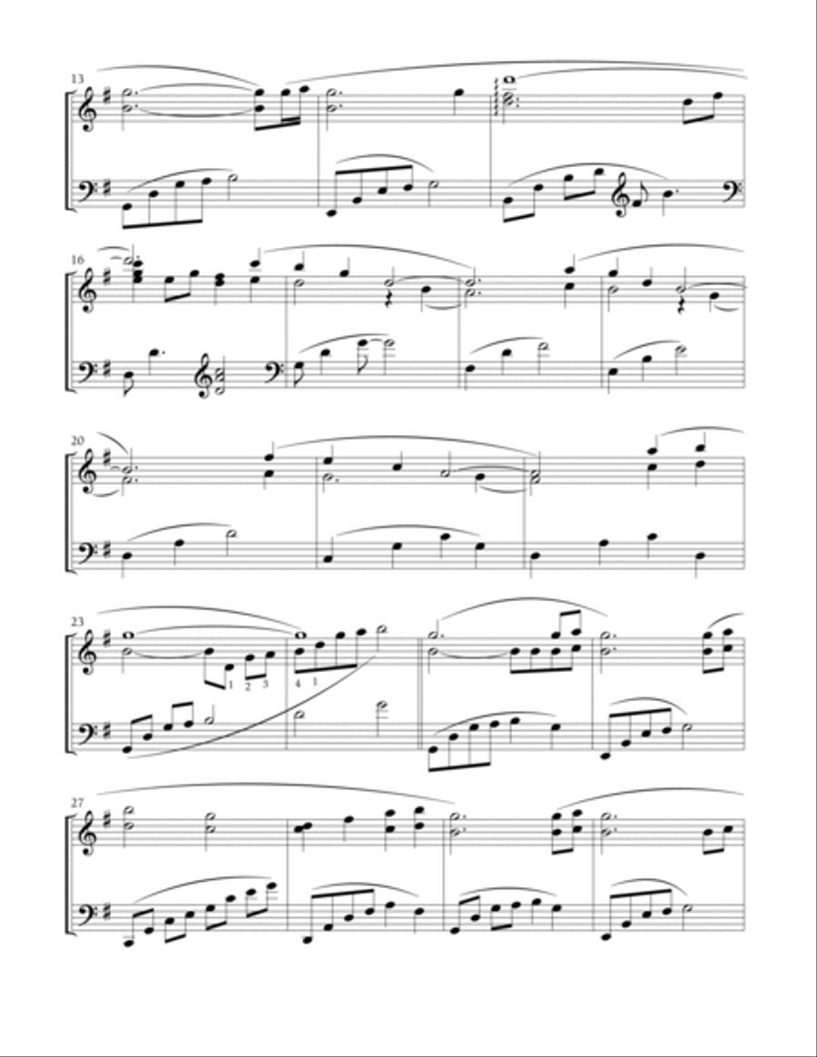 Unchained Melody Unchained Melody Piano Solo scores gallery preview page 2