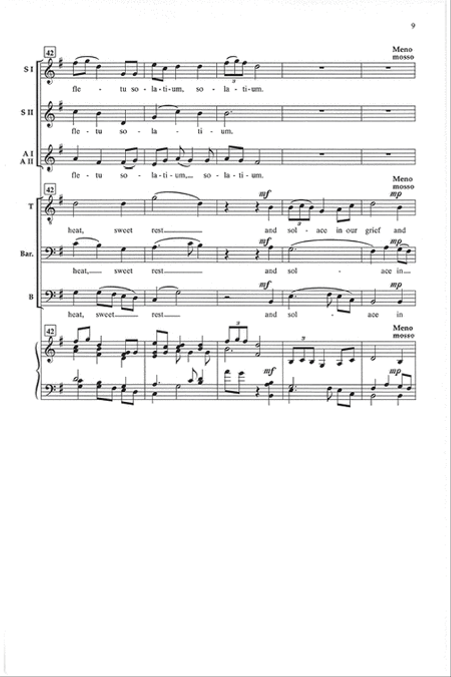 Veni, Sancte Spiritus Choir scores gallery preview page 8