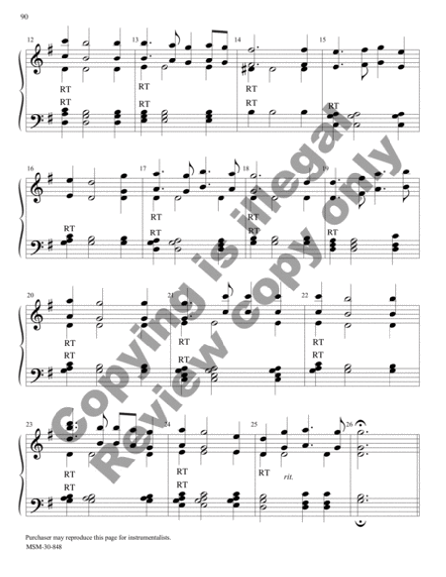 Let Praises Ring, Volume 3 5-Octaves scores gallery preview page 125