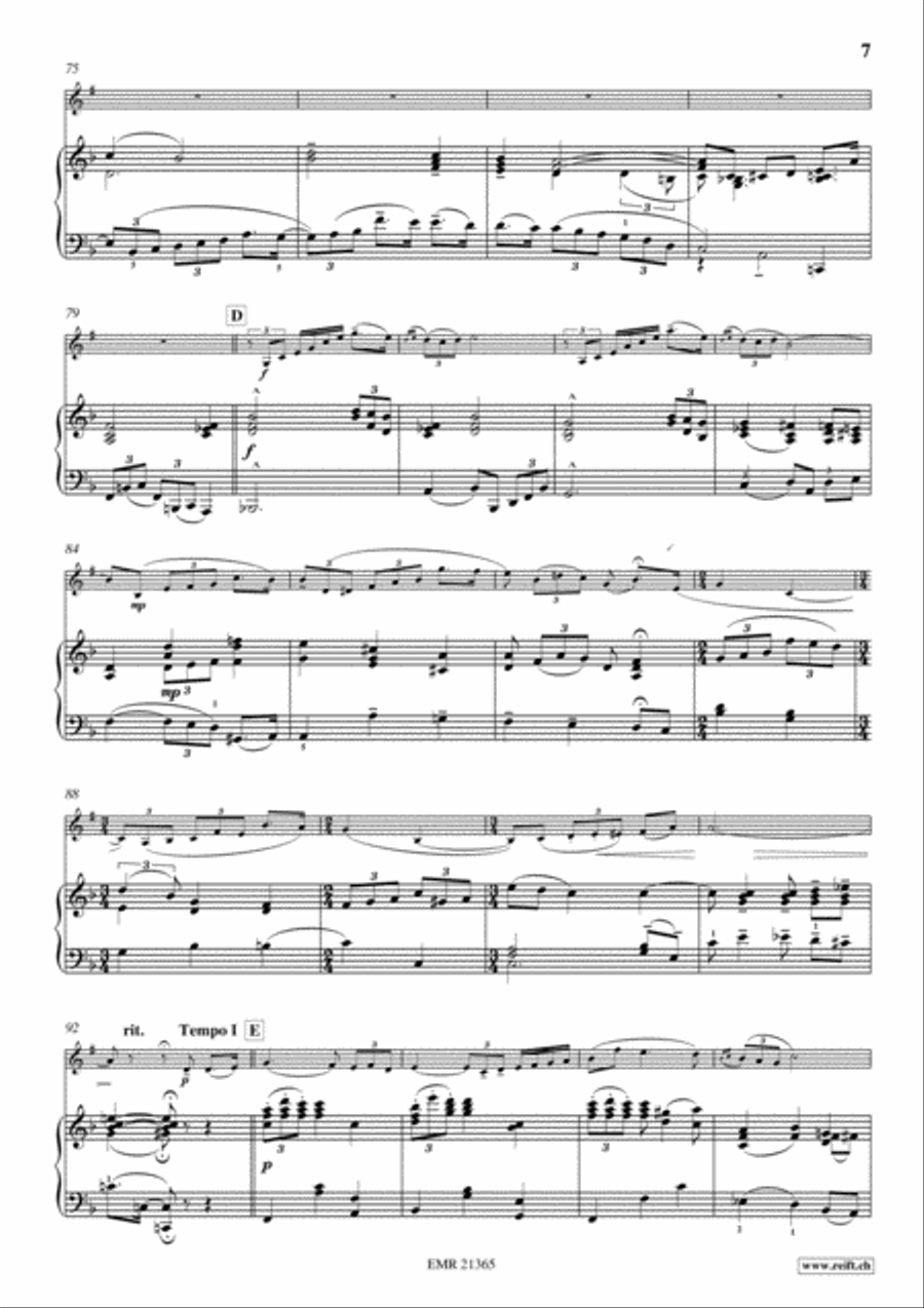 Concerto No. 4 Euphonium scores gallery preview page 7