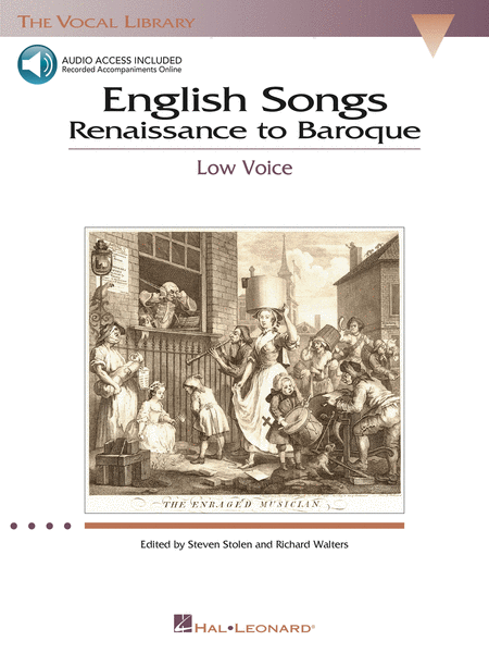 English Songs: Renaissance to Baroque - Low Voice 