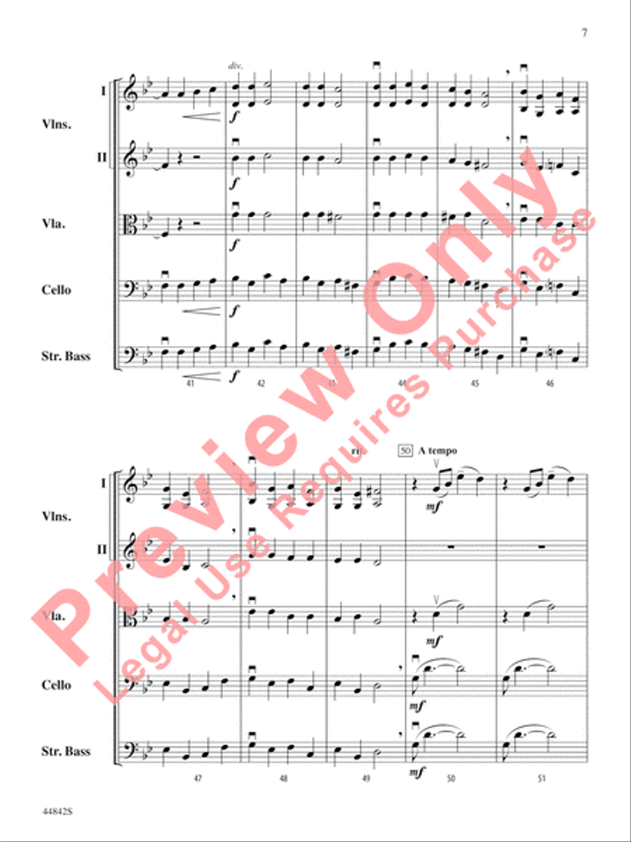 Russian Fantasy Russian Fantasy String Orchestra scores gallery preview page 8