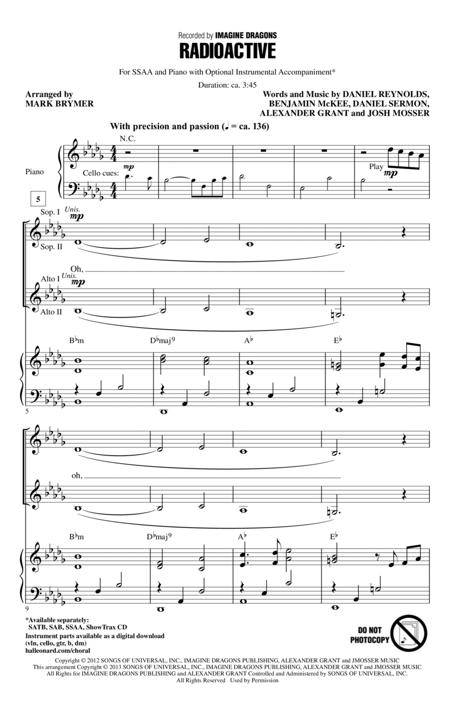Radioactive SSA scores gallery preview page 1