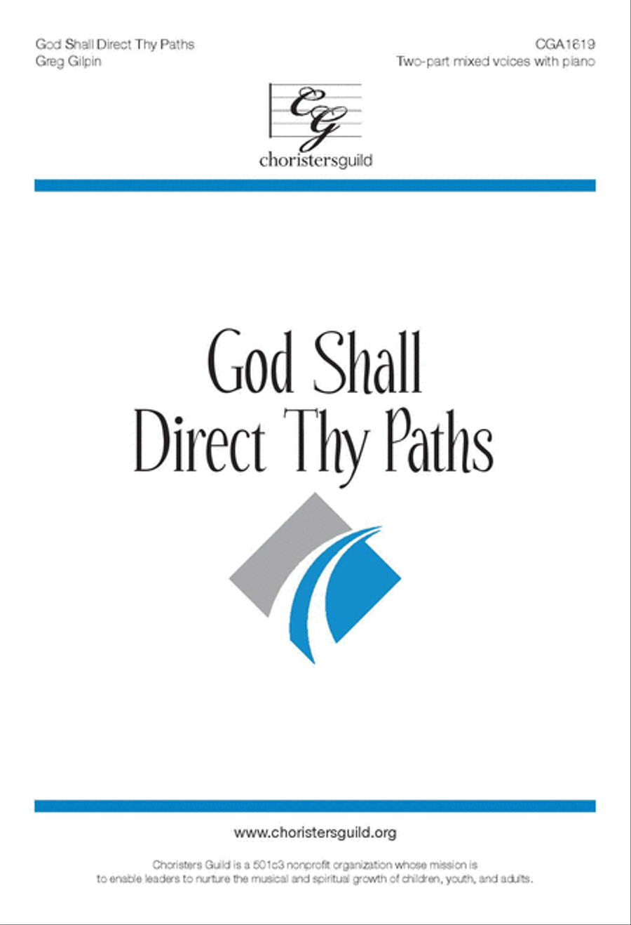God Shall Direct Thy Paths (Two-part) 2-Part scores gallery preview page 1