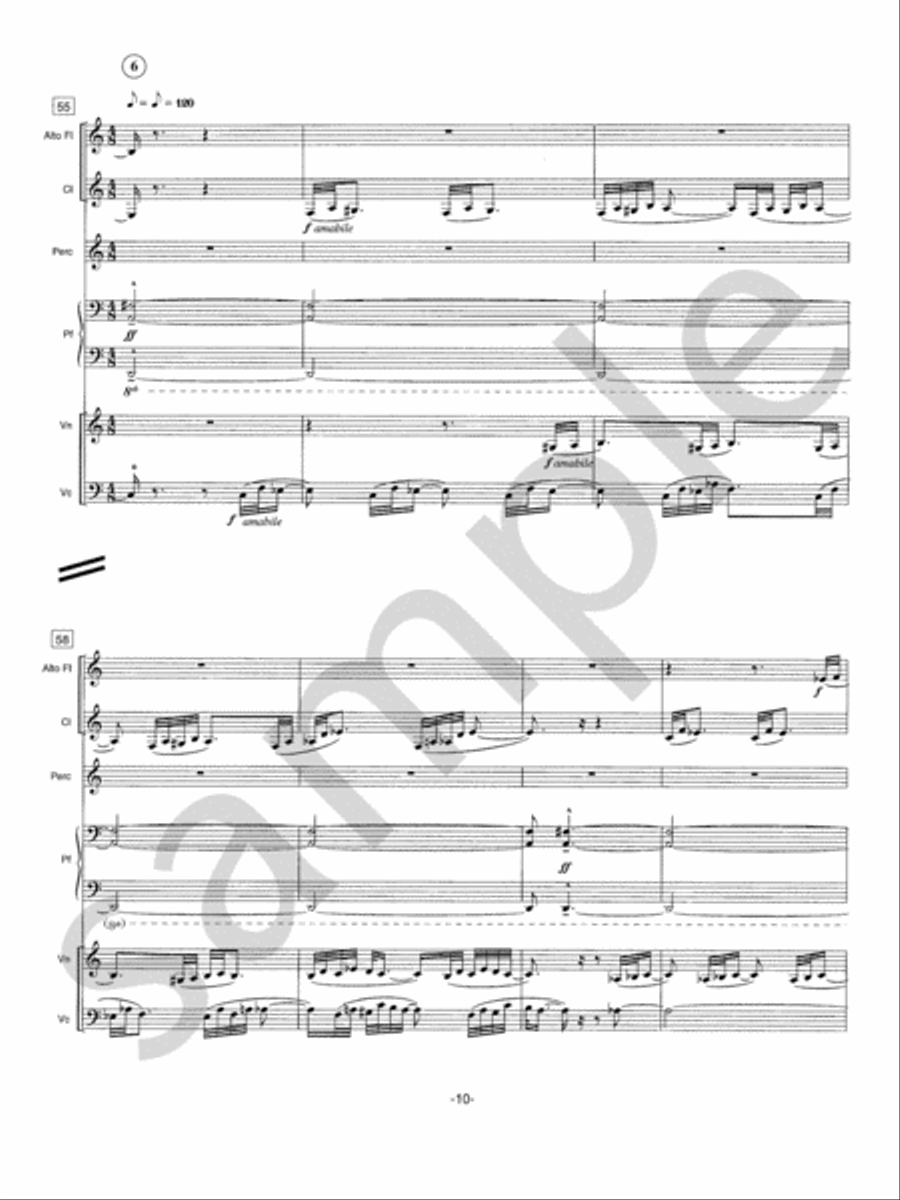 Ad Parnassum Chamber Music scores gallery preview page 11