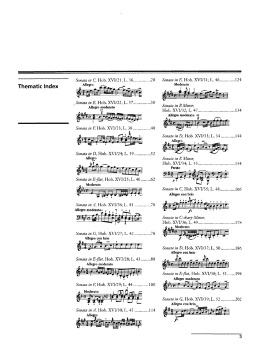 Haydn -- The Complete Piano Sonatas, Volume 2 Piano Solo scores gallery preview page 3
